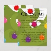 Kleurrijke Ornamenten Kaart (Voorkant / Achterkant)