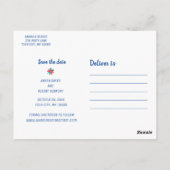 KLEURRIJKE OTOMI MEXICAANSE BEWAAR DE DATUM BRIEFKAART (Achterkant)