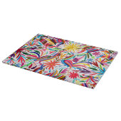 Kleurrijke Otomi-printer, Floral/Animal Pattern Snijplank (Hoek)