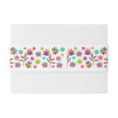 KLEURRIJKE OTOMI UITNODIGINGEN WIKKEL (Achterkant Voorbeeld)