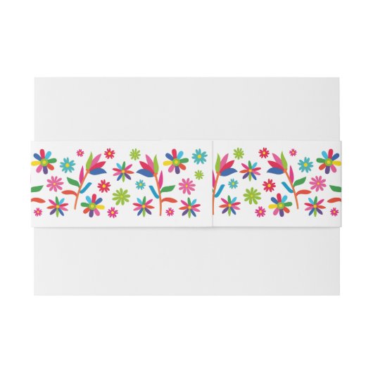 KLEURRIJKE OTOMI UITNODIGINGEN WIKKEL (Achterkant Voorbeeld)