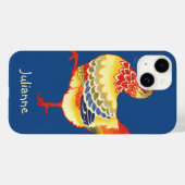 Kleurrijke Oude Boerderijkip van de Boerderij Case-Mate iPhone Case (Achterkant (horizontaal))