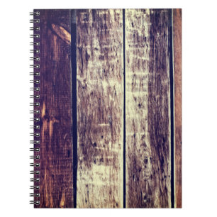 Kleurrijke oude houten achtergrond - donkergeel notitieboek