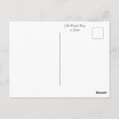 Kleurrijke oude Wereldkaart Briefkaart (Achterkant)