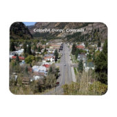 Kleurrijke Ouray, Colorado magneet (Horizontaal)