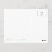 Kleurrijke Outline Art - Joy - woord briefkaarten (Achterkant)