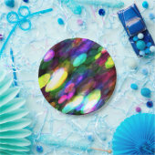 Kleurrijke Ovalen Papieren Borden Bordje (Feest)