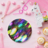 Kleurrijke Ovalen Papieren Borden Papieren Bordje (Feest)