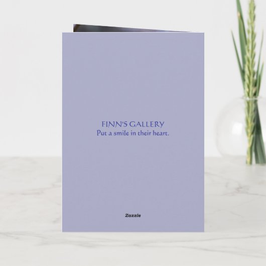 KLEURRIJKE PAAR JUBILEUM KAART (Achterkant)