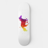 Kleurrijke Paard Persoonlijk Skateboard (Voorkant)