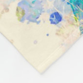 Kleurrijke Paard Waterverf Art Print Gift Lovers Fleece Deken (Hoek)