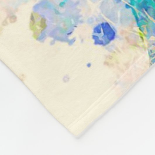 Kleurrijke Paard Waterverf Art Print Gift Lovers Fleece Deken (Hoek)