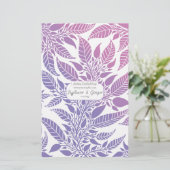 Kleurrijke Paarse en roze laffie (Staand voorkant)