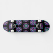Kleurrijke Paarse Mandala Mystical Persoonlijk Skateboard (Horizontaal)