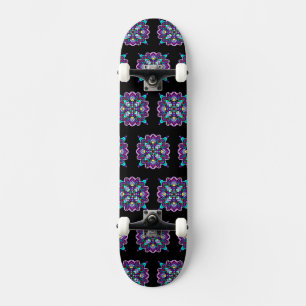 Kleurrijke Paarse Mandala Mystical Persoonlijk Skateboard