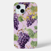 Kleurrijke Paarse, Mauve Grapevine Gold Accent Case-Mate iPhone Case (Achterkant)