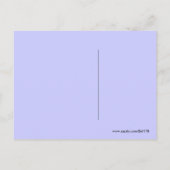 Kleurrijke Paarse Spiraal Hart Kunstwerk Hallo Briefkaart (Achterkant)