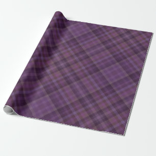 Kleurrijke paarse tint kleuren van het jaar strepe cadeaupapier