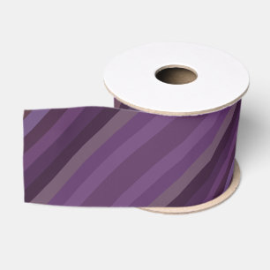 Kleurrijke paarse tint kleuren van het jaar strepe grosgrain lint