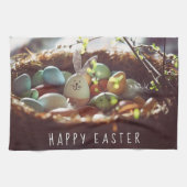 Kleurrijke paaseieren Afbeeldingen Paasdag Theedoek (Horizontaal)