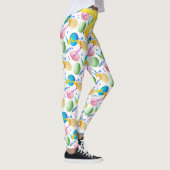 Kleurrijke paaseieren en verfsplaat leggings (Rechts)