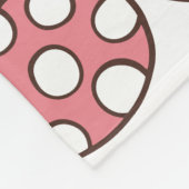 Kleurrijke paaseieren fleece deken (Hoek)