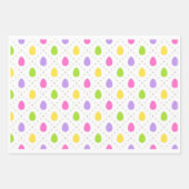 Kleurrijke paaseieren inpakpapier vel (Voorkant 2)