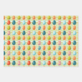 Kleurrijke paaseieren inpakpapier vel (Voorkant 3)