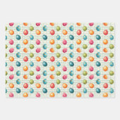 Kleurrijke paaseieren inpakpapier vel (Voorkant 2)