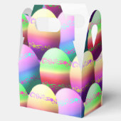 Kleurrijke Paaseieren Party Favor Boxes Bedankdoosjes (Geopend)