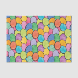 Kleurrijke paaseieren tissuepapier