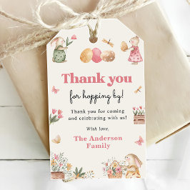 Kleurrijke Paashaas Easter Egg Hunt Party Cadeaulabel