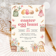 Kleurrijke Paashaas Easter Egg Hunt Party