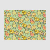 Kleurrijke paaskip tissuepapier (Voorkant)