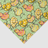 Kleurrijke paaskip tissuepapier (Detail)