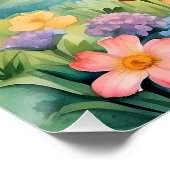 Kleurrijke Paaskunst Perfect Poster (Hoek)