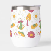 Kleurrijke Paddenstoel, Regenboog en Madeliefjes P (Links)