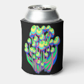 Kleurrijke paddenstoelen blikjeskoeler (Blikje Achterkant)