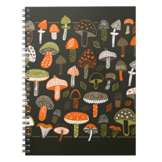 Kleurrijke paddenstoelen: Fairy Collectie Notitieboek