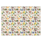 Kleurrijke paddenstoelen Illustratie Tafelkleed (Voorkant (Horizontaal))