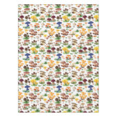 Kleurrijke paddenstoelen Illustratie Tafelkleed (Voorkant)