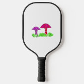 Kleurrijke Paddenstoelen Pickleball Paddle (Achterkant)