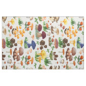 Kleurrijke paddenstoelen stof (Fat Quarter)