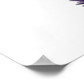 kleurrijke paddenstoelenweide poster (Hoek)