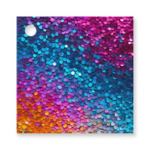 Kleurrijke Pailletten Kunst Cadeaublaadjes