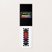 Kleurrijke Paint Brush Display Kaart (Buitenkant ongevouwen)