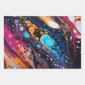 Kleurrijke paint pour stijl Paper Pack 349: 52 (Voorkant 2)