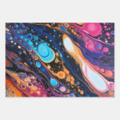 Kleurrijke paint pour stijl Paper Pack 349: 52 (Voorkant)