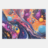 Kleurrijke paint pour stijl Paper Pack 352: 38 (Voorkant 3)