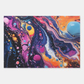 Kleurrijke paint pour stijl Paper Pack 352: 38 (Voorkant 2)